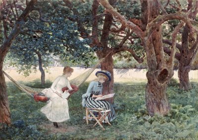 Summer Afternoon, Morris, Connecticut, 1885 by William Henry Lippincott